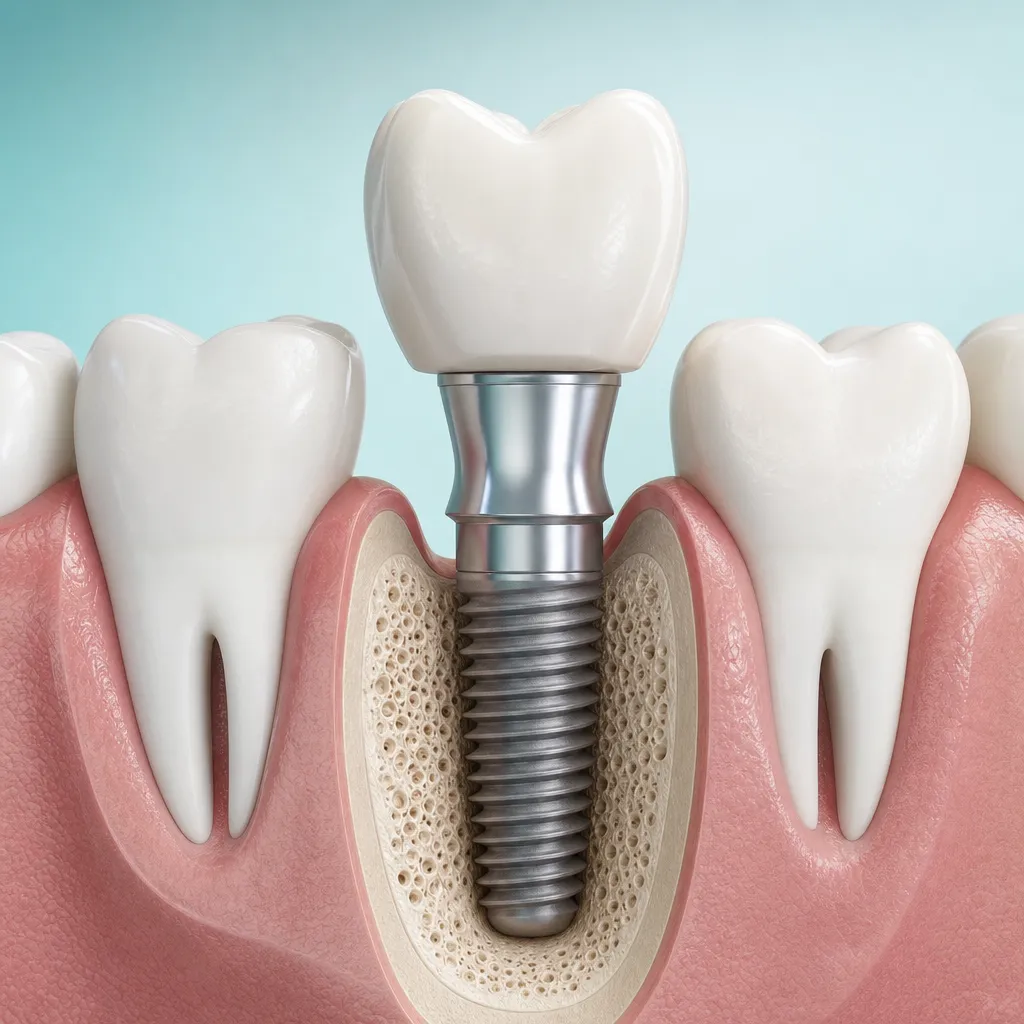 How implant-supported dentures attach to implants