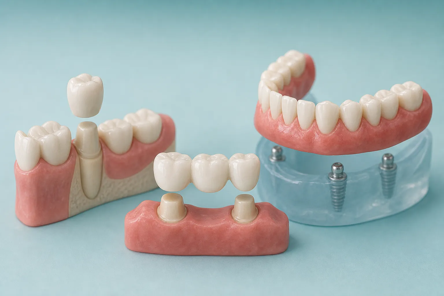 Full and partial denture options in Downey